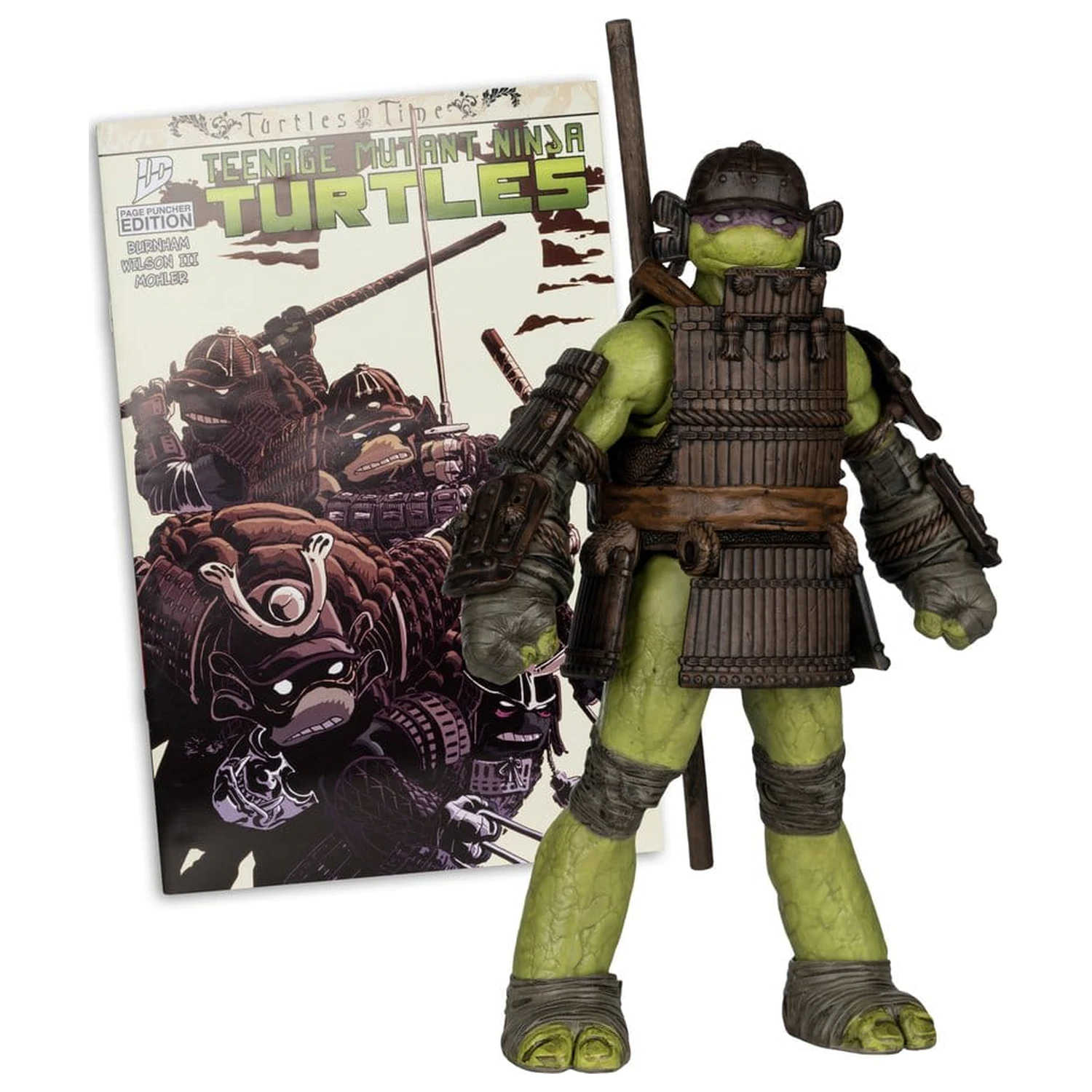 Teenage Mutant Ninja Turtles Page Punchers akciófigura Donatello (Turtles in Time) 13 cm termékfotó