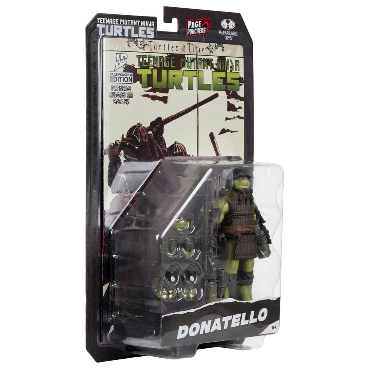 Teenage Mutant Ninja Turtles Page Punchers akciófigura Donatello (Turtles in Time) 13 cm termékfotó
