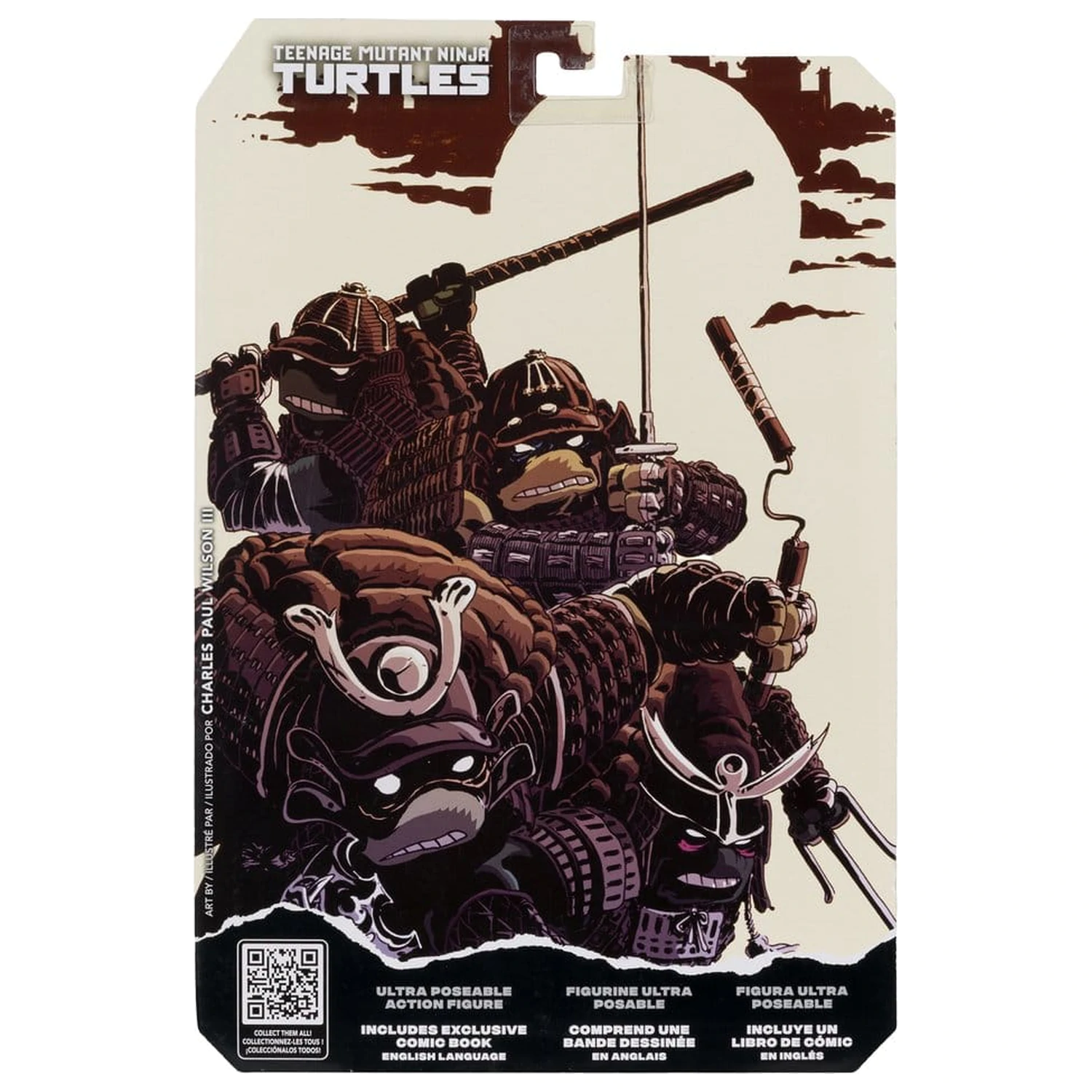 Teenage Mutant Ninja Turtles Page Punchers akciófigura Donatello (Turtles in Time) 13 cm termékfotó