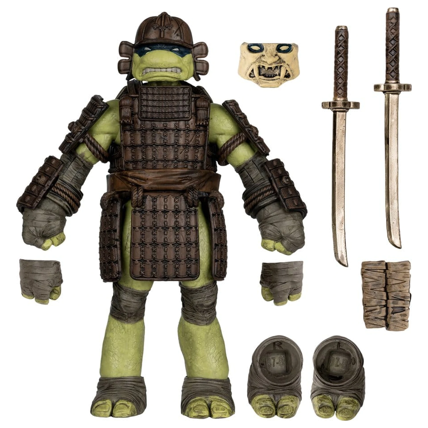 Teenage Mutant Ninja Turtles Page Punchers akciófigura Leonardo (Turtles in Time) 13 cm termékfotó