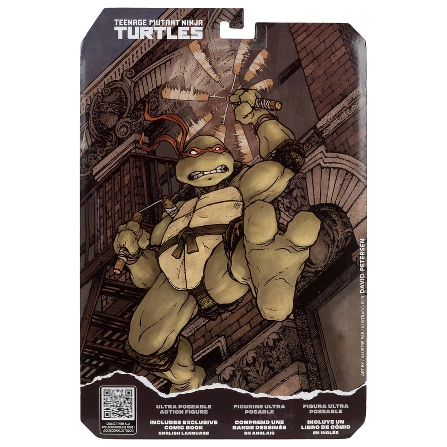 Teenage Mutant Ninja Turtles Page Punchers akciófigura Michelangelo 13 cm termékfotó