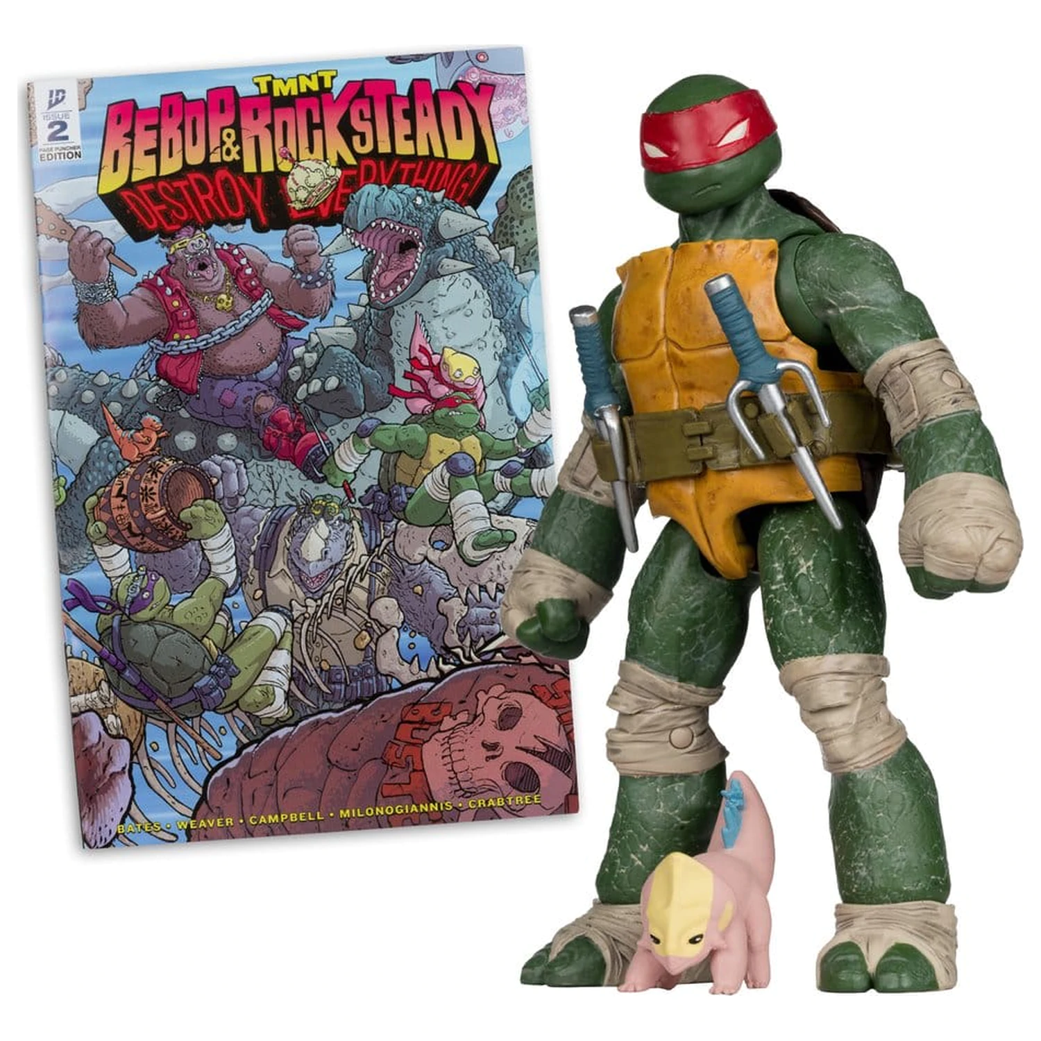 Teenage Mutant Ninja Turtles Page Punchers akciófigura Raphael 13 cm termékfotó