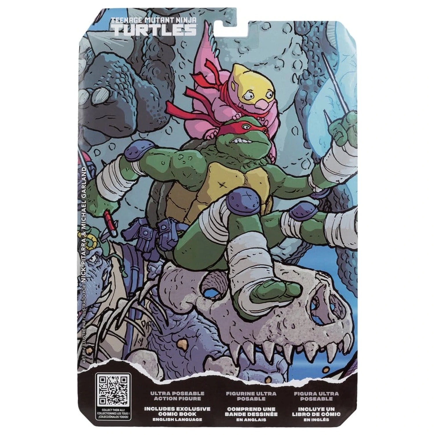 Teenage Mutant Ninja Turtles Page Punchers akciófigura Raphael 13 cm termékfotó