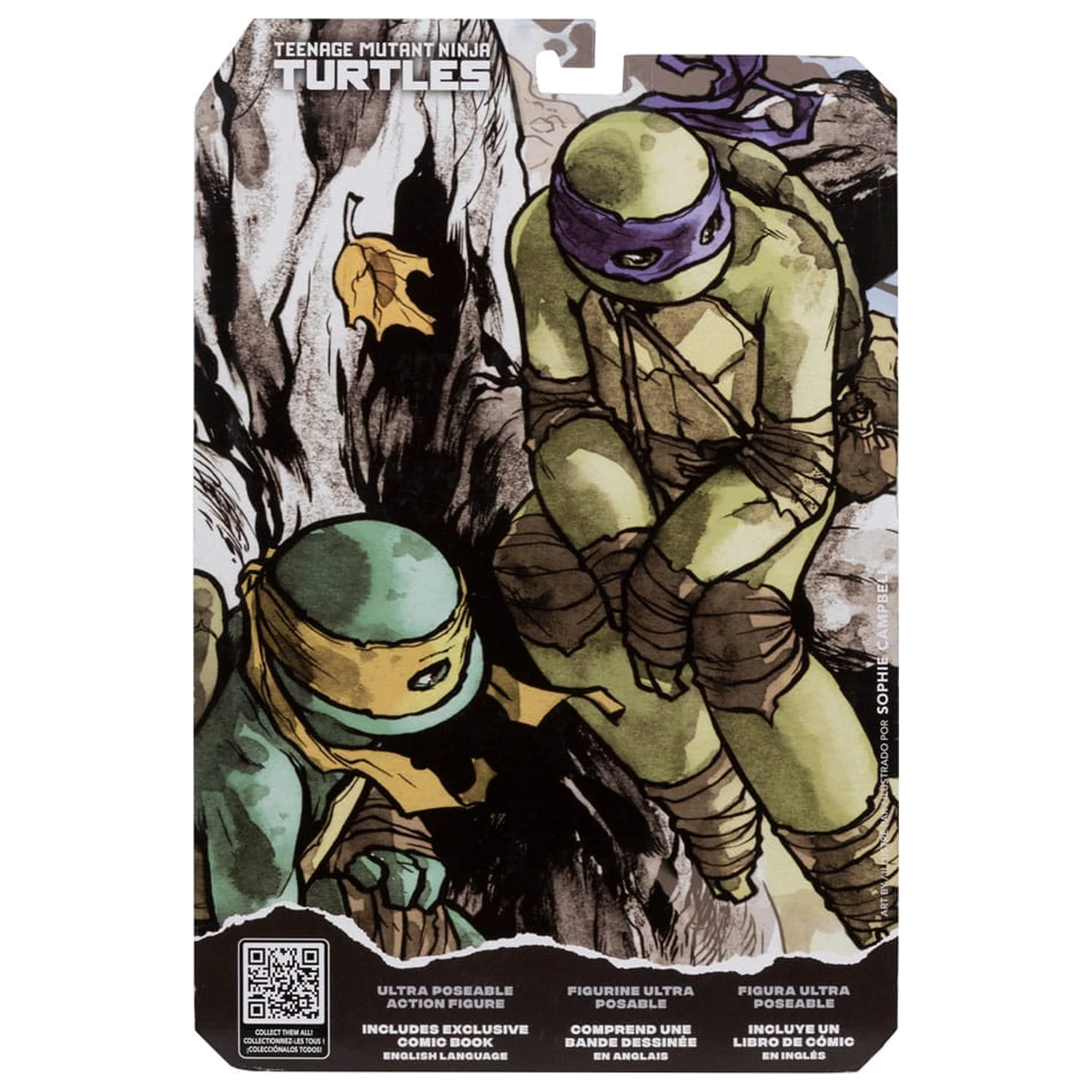 Teenage Mutant Ninja Turtles Page Punchers Donatello akciófigura 13 cm termékfotó