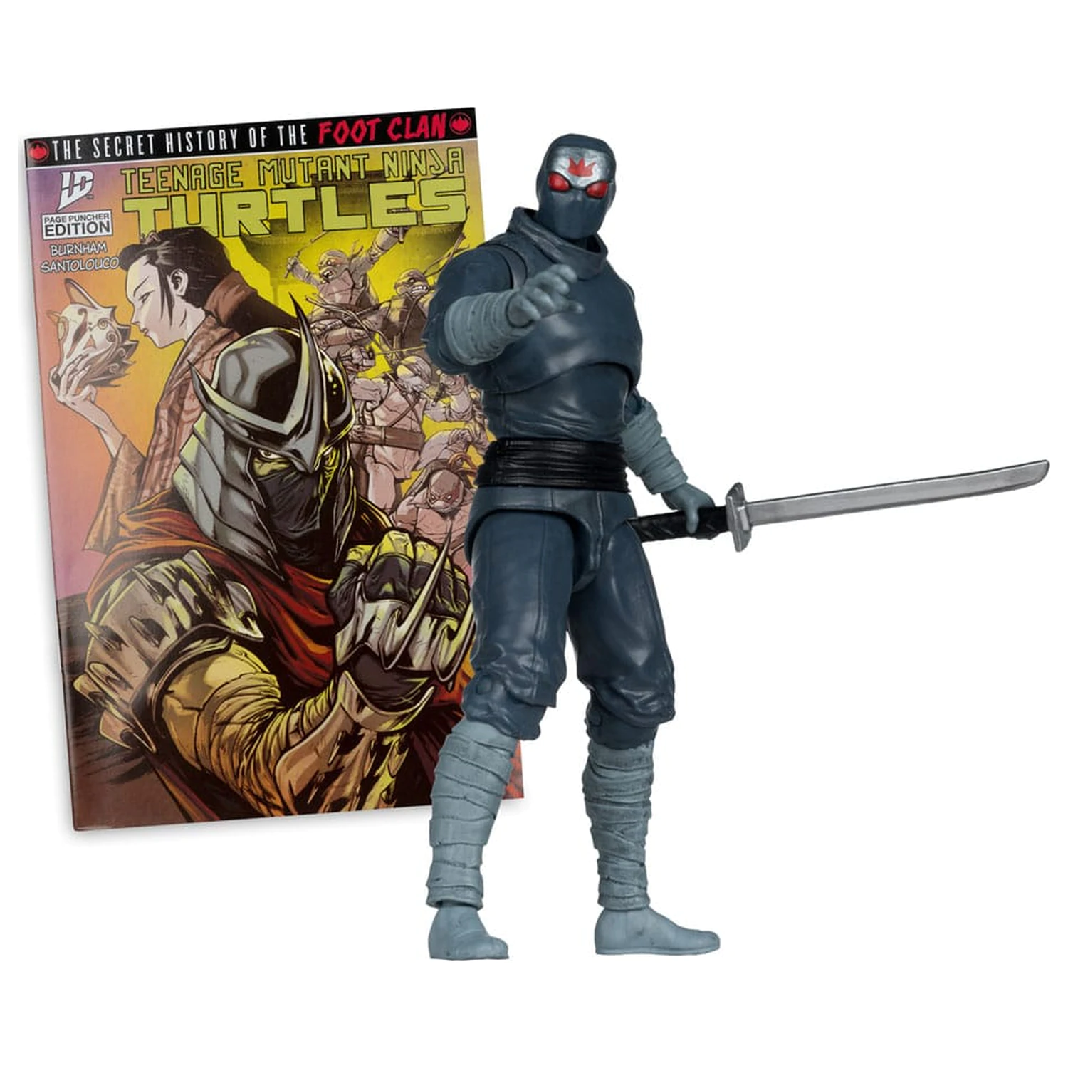 Teenage Mutant Ninja Turtles Page Punchers Foot Soldier akciófigura 14 cm termékfotó
