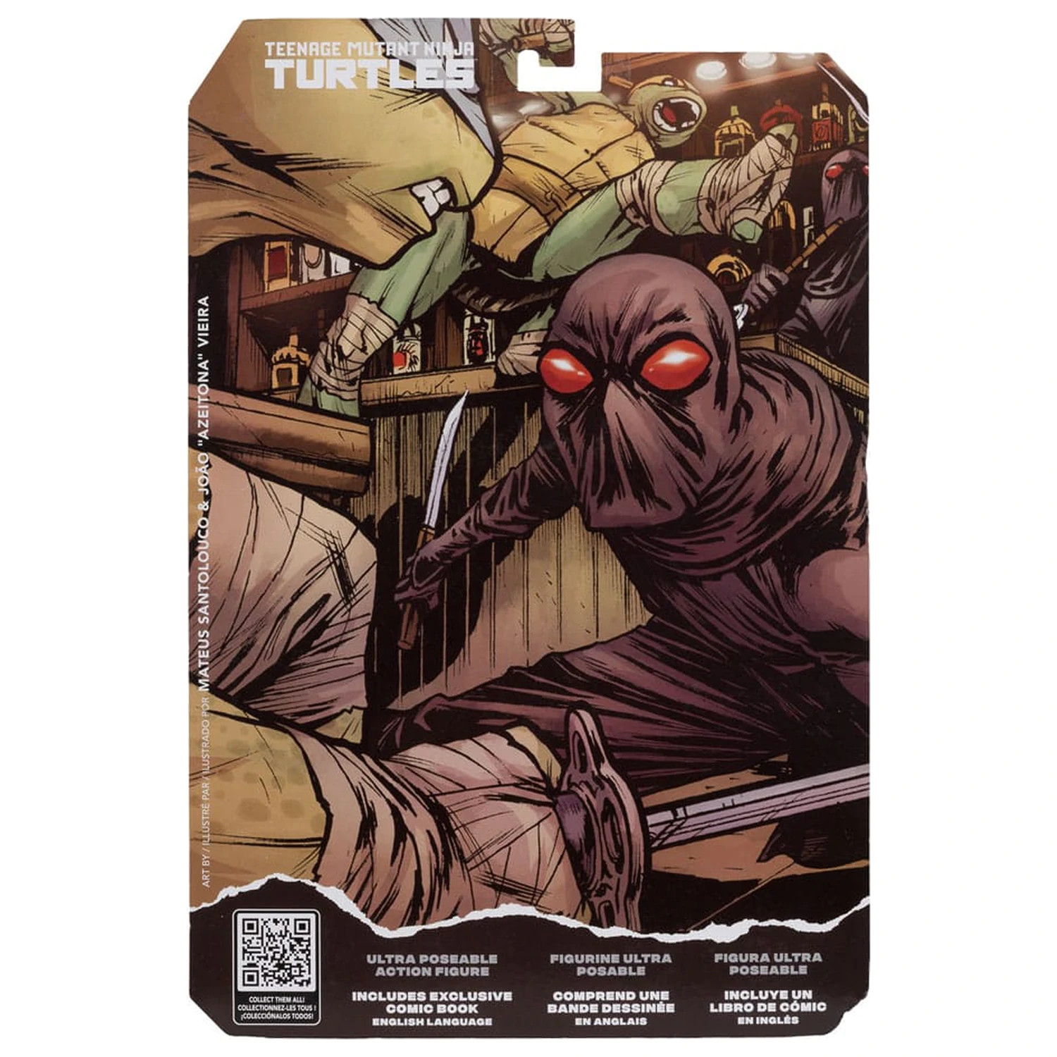 Teenage Mutant Ninja Turtles Page Punchers Foot Soldier akciófigura 14 cm termékfotó