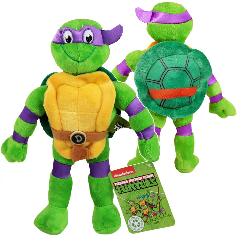 Teenage Mutant Ninja Turtles plüss 20cm Donatello termékfotó