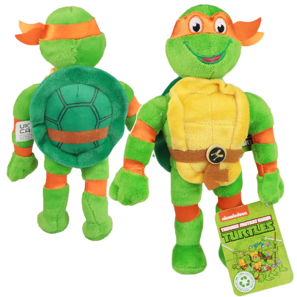 Teenage Mutant Ninja Turtles plüss 20cm Michelangelo termékfotó