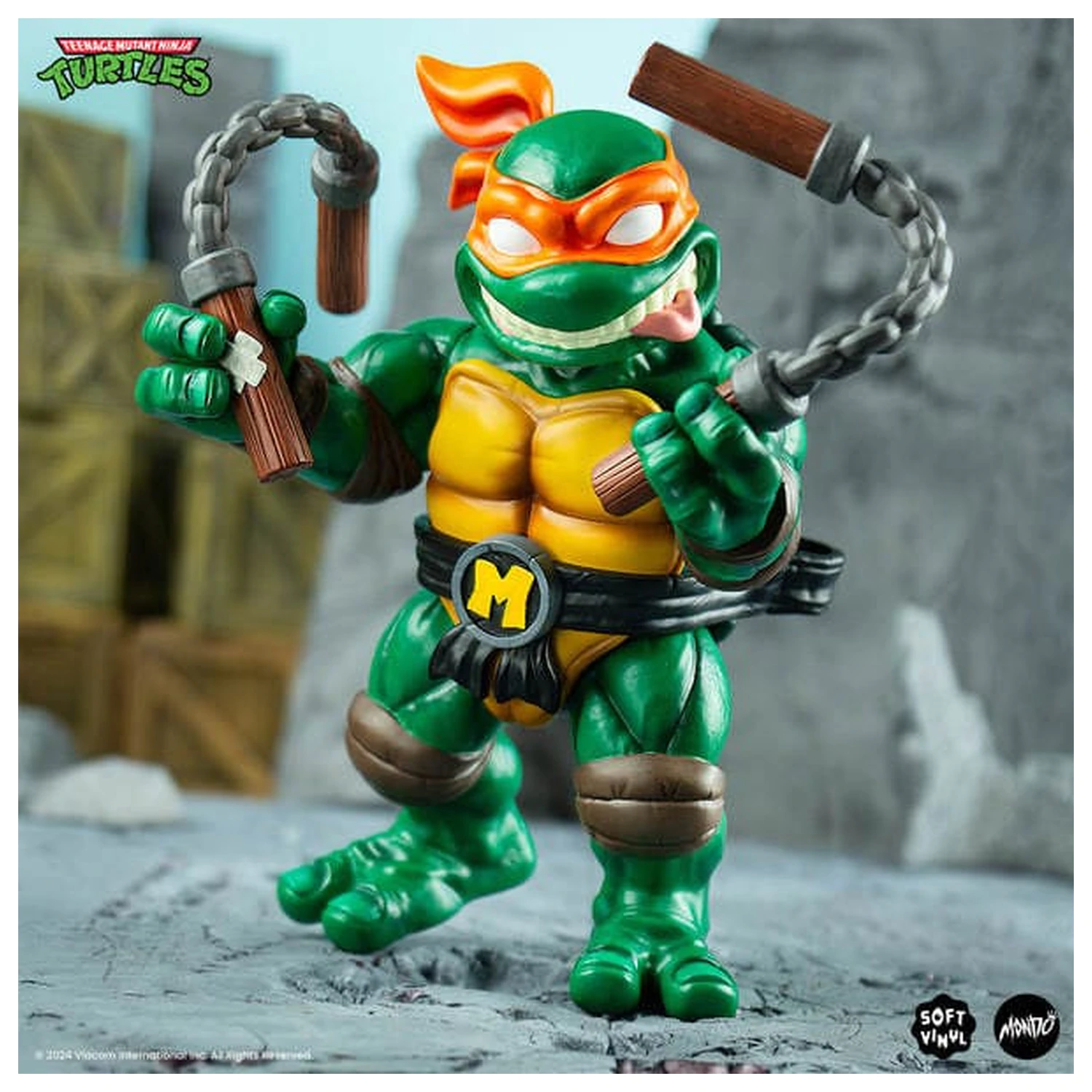 Teenage Mutant Ninja Turtles Soft Vinyl figura Michelangelo 20 cm termékfotó
