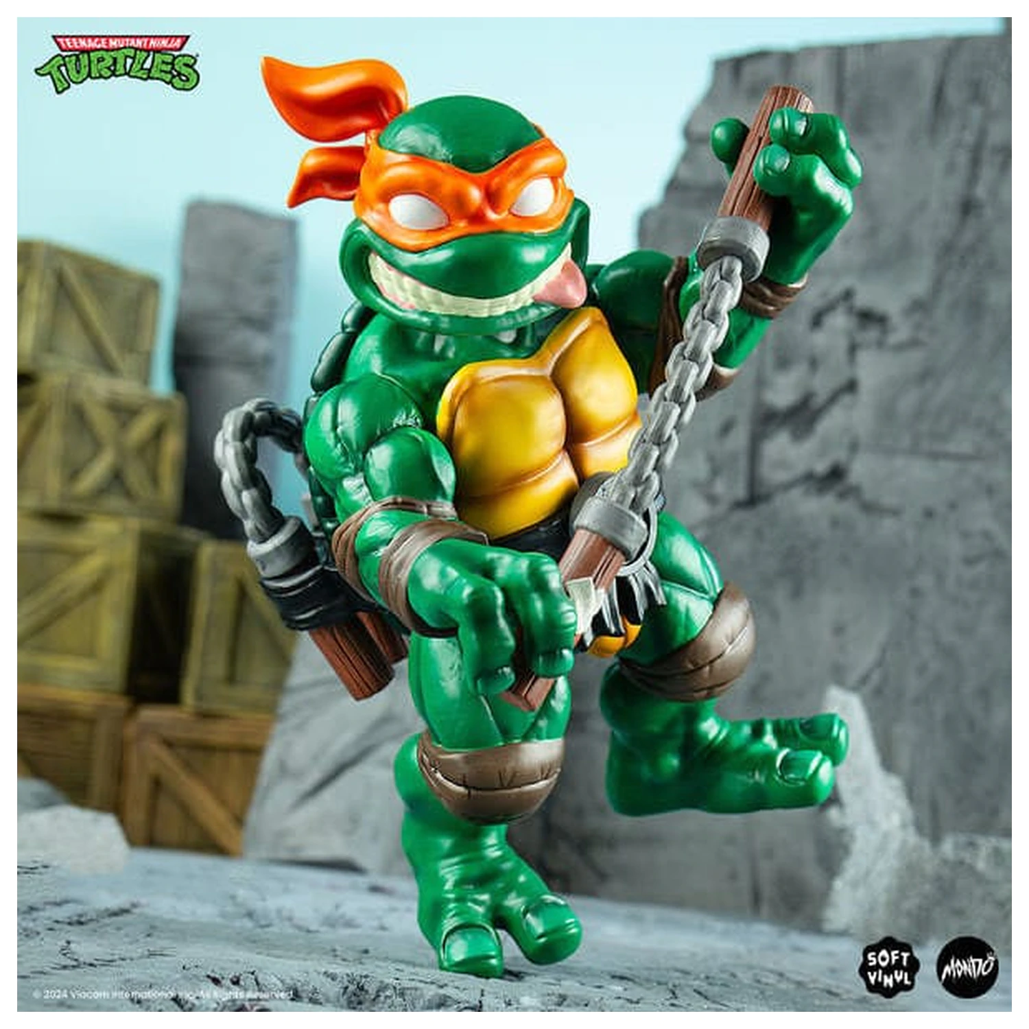 Teenage Mutant Ninja Turtles Soft Vinyl figura Michelangelo 20 cm termékfotó