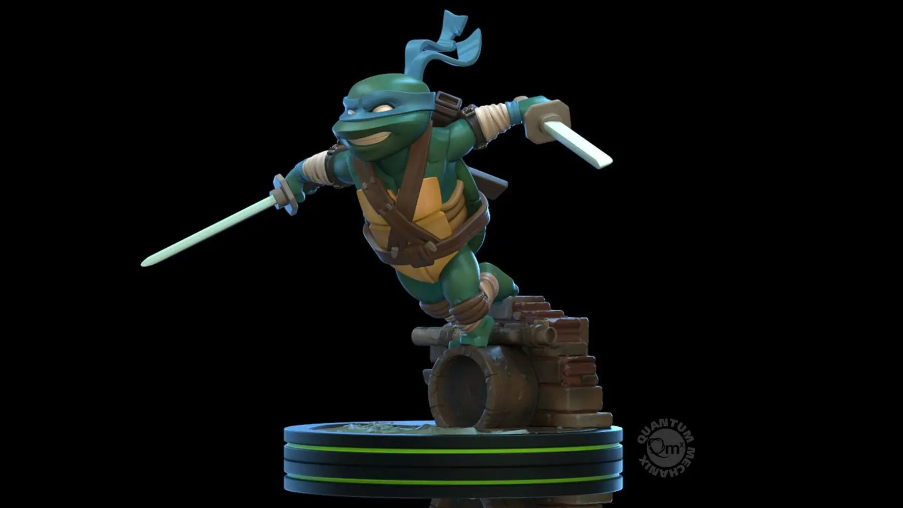 Teenage Mutant Ninja Turtles Q-Fig Leonardo figura 13 cm termékfotó