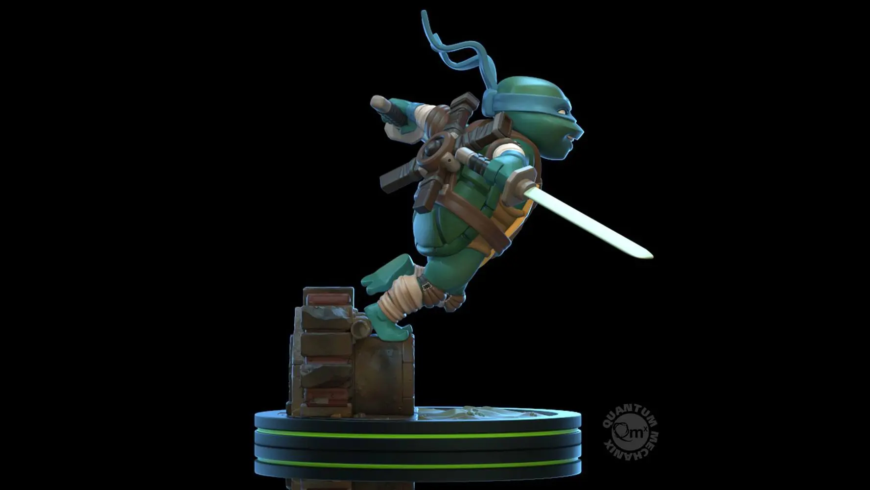 Teenage Mutant Ninja Turtles Q-Fig Leonardo figura 13 cm termékfotó
