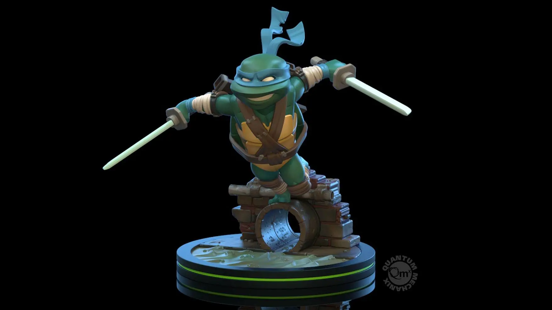 Teenage Mutant Ninja Turtles Q-Fig Leonardo figura 13 cm termékfotó
