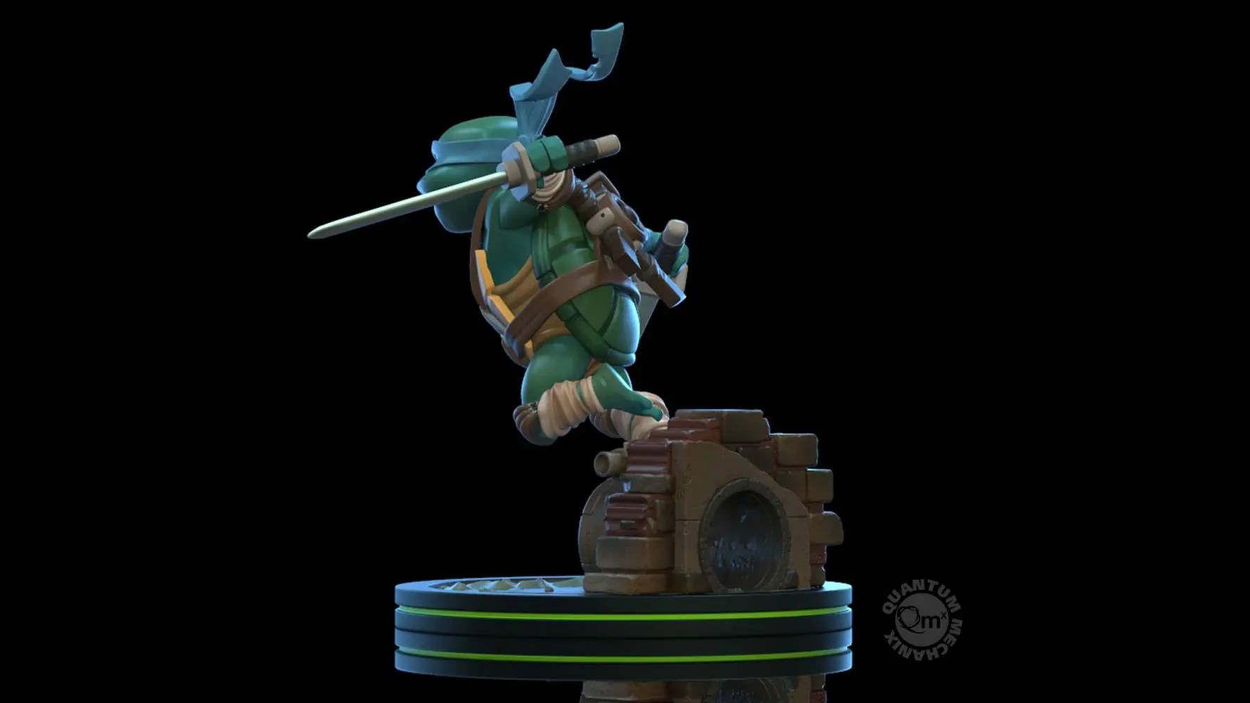 Teenage Mutant Ninja Turtles Q-Fig Leonardo figura 13 cm termékfotó