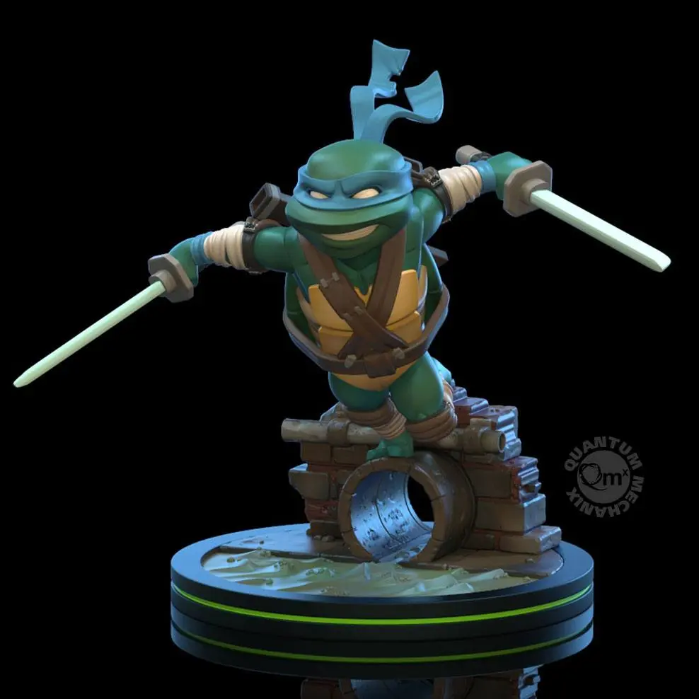 Teenage Mutant Ninja Turtles Q-Fig Leonardo figura 13 cm termékfotó