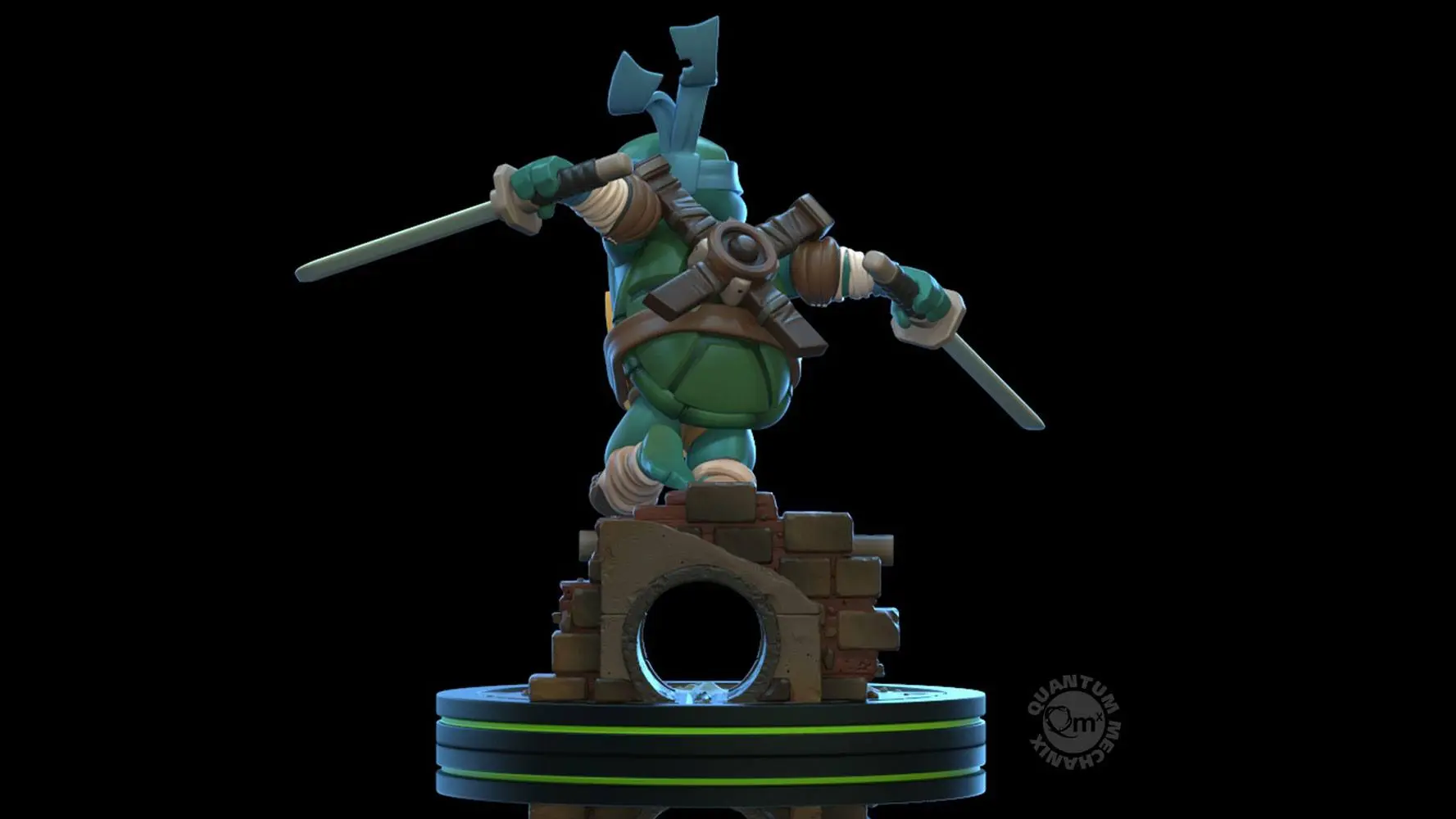 Teenage Mutant Ninja Turtles Q-Fig Leonardo figura 13 cm termékfotó