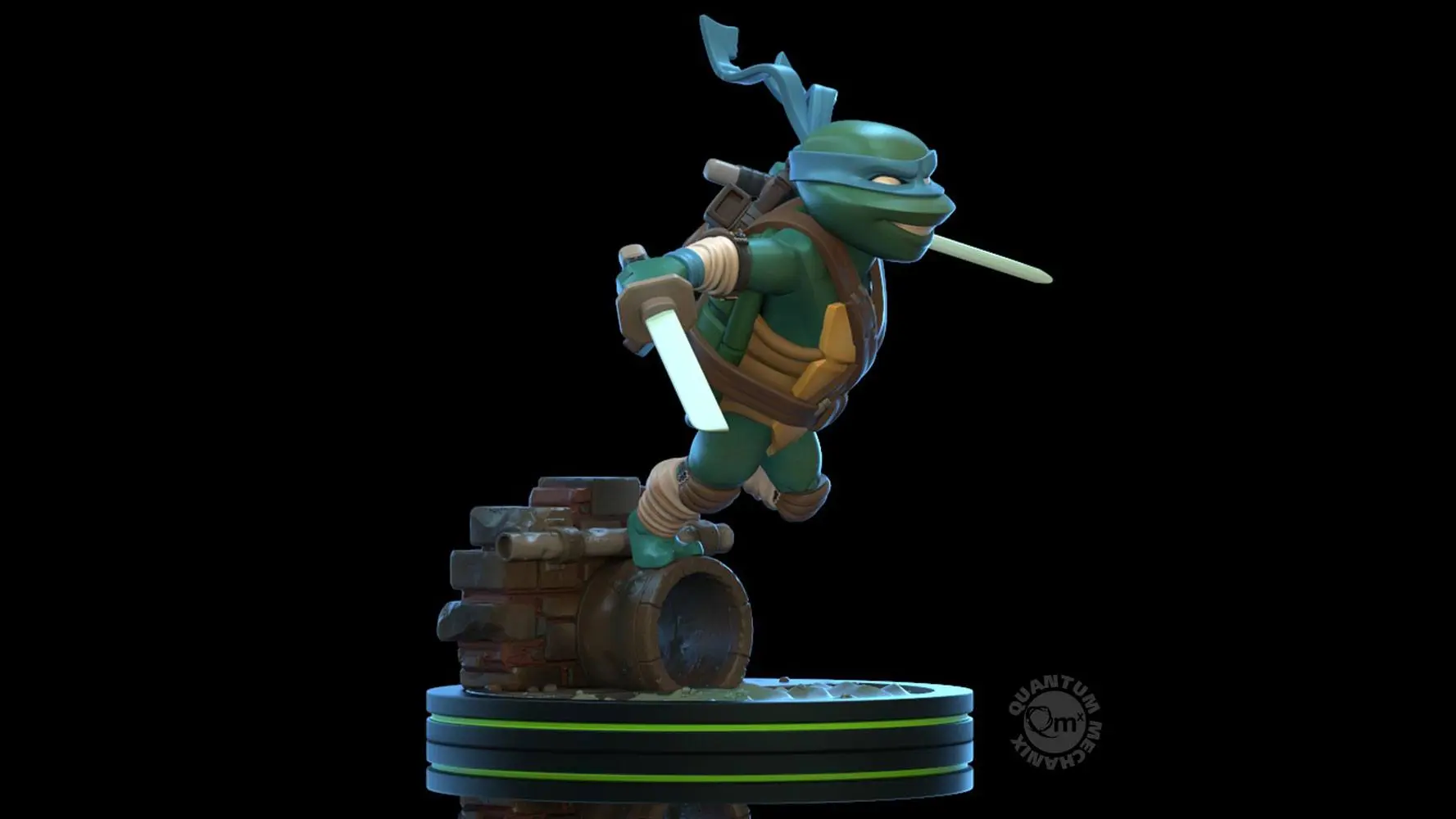 Teenage Mutant Ninja Turtles Q-Fig Leonardo figura 13 cm termékfotó