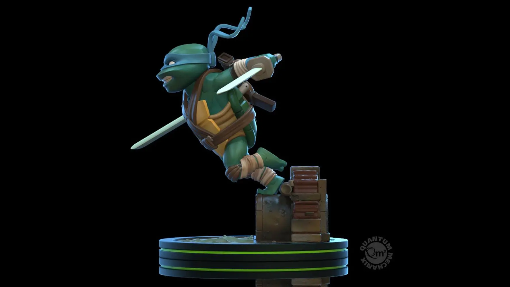 Teenage Mutant Ninja Turtles Q-Fig Leonardo figura 13 cm termékfotó