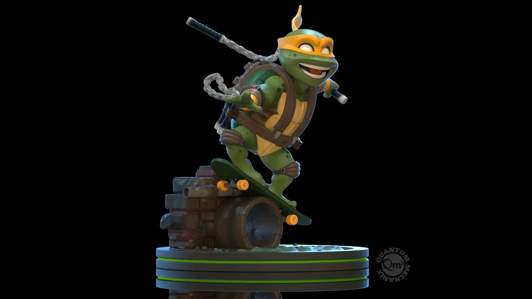 Teenage Mutant Ninja Turtles Q-Fig Michelangelo figura 13 cm termékfotó