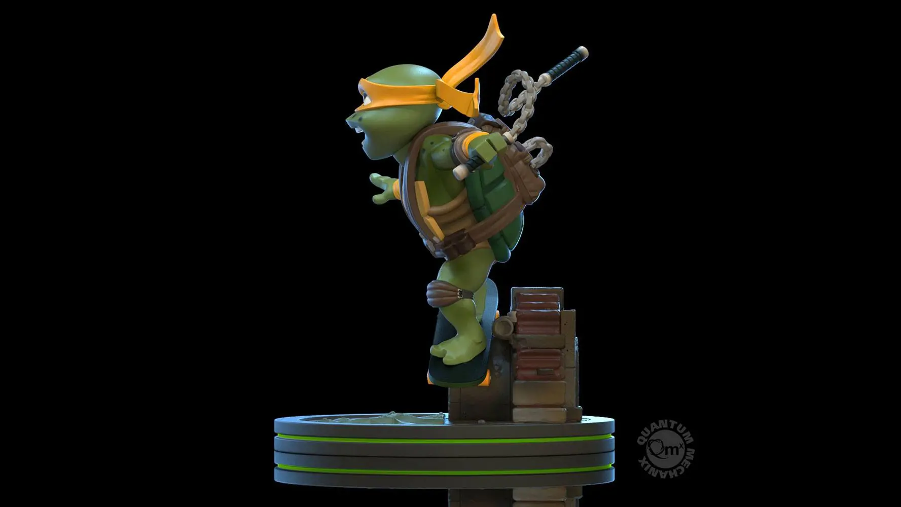 Teenage Mutant Ninja Turtles Q-Fig Michelangelo figura 13 cm termékfotó