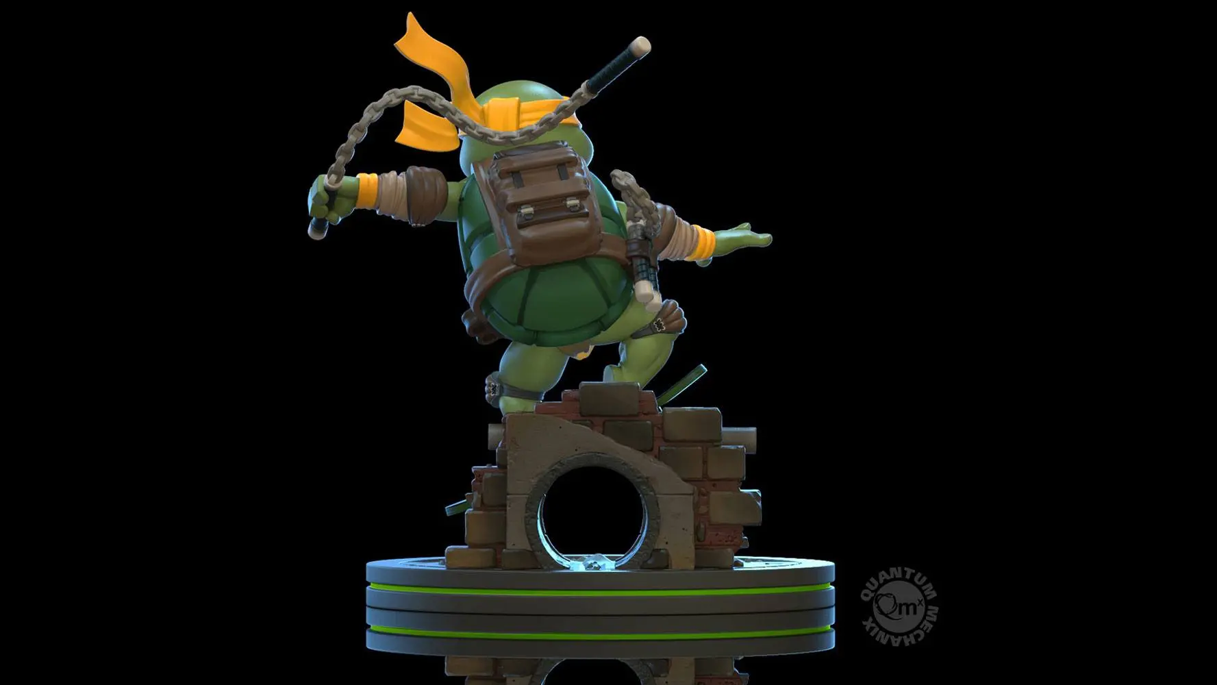 Teenage Mutant Ninja Turtles Q-Fig Michelangelo figura 13 cm termékfotó