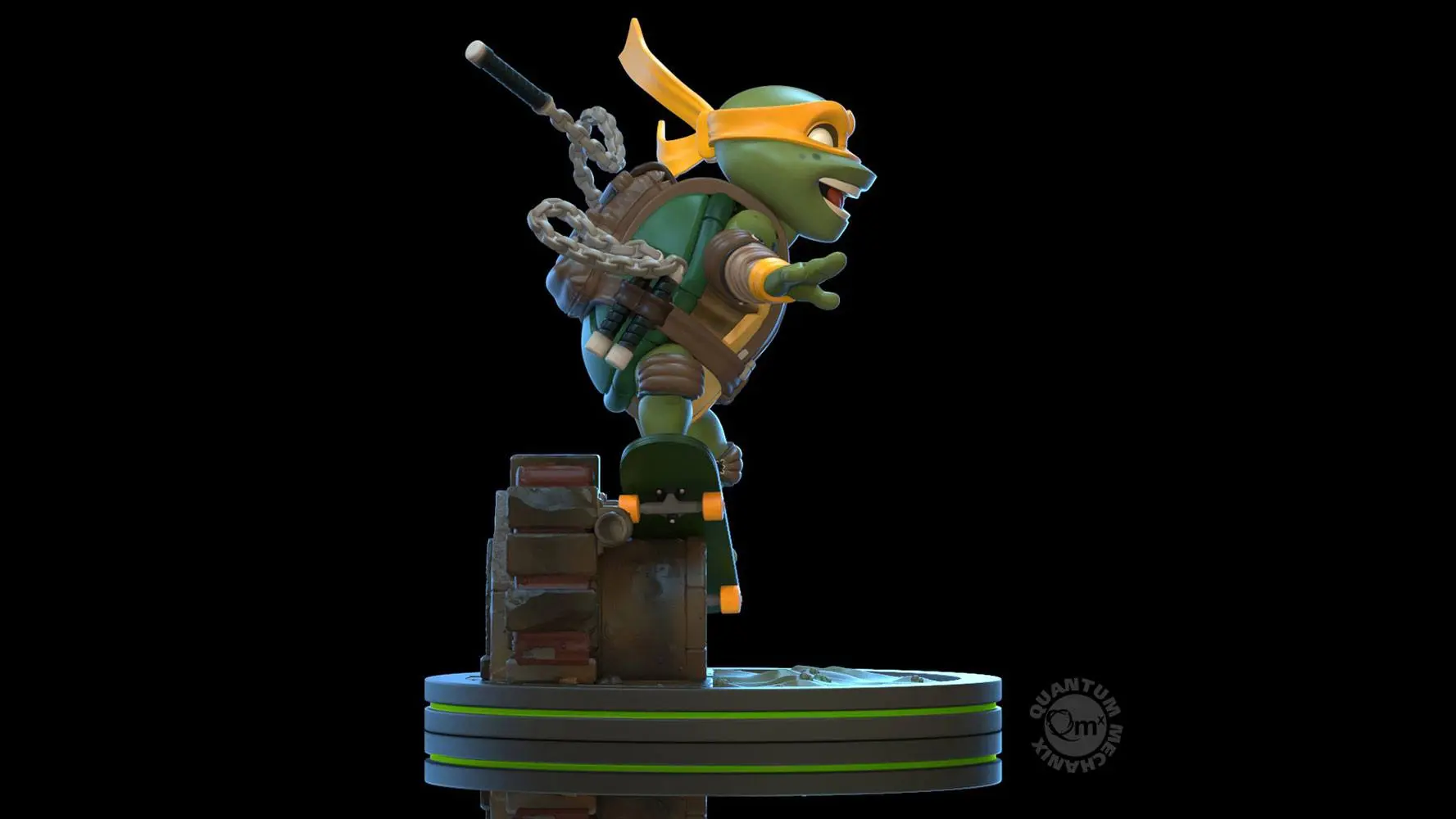 Teenage Mutant Ninja Turtles Q-Fig Michelangelo figura 13 cm termékfotó