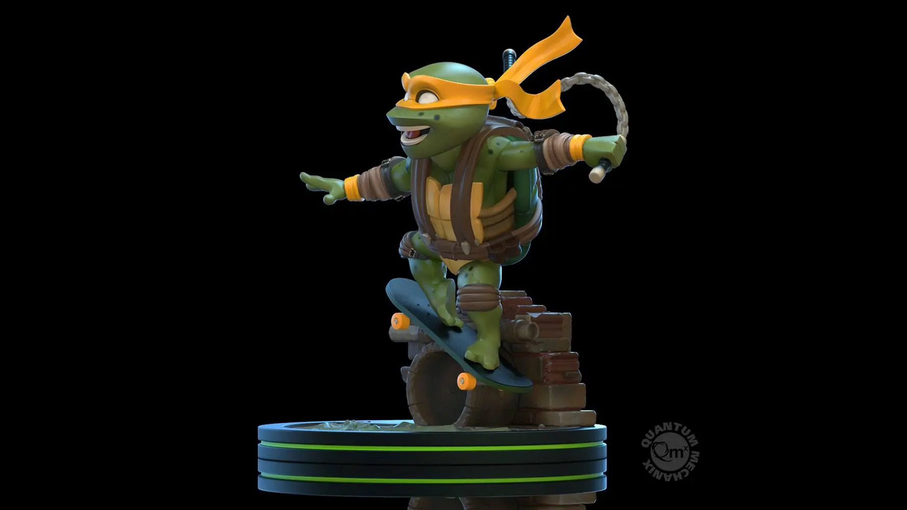 Teenage Mutant Ninja Turtles Q-Fig Michelangelo figura 13 cm termékfotó