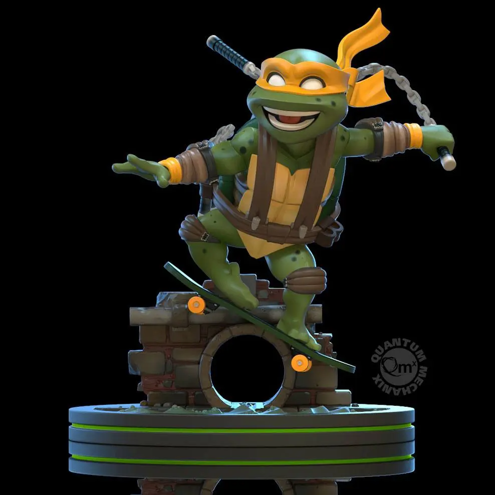 Teenage Mutant Ninja Turtles Q-Fig Michelangelo figura 13 cm termékfotó