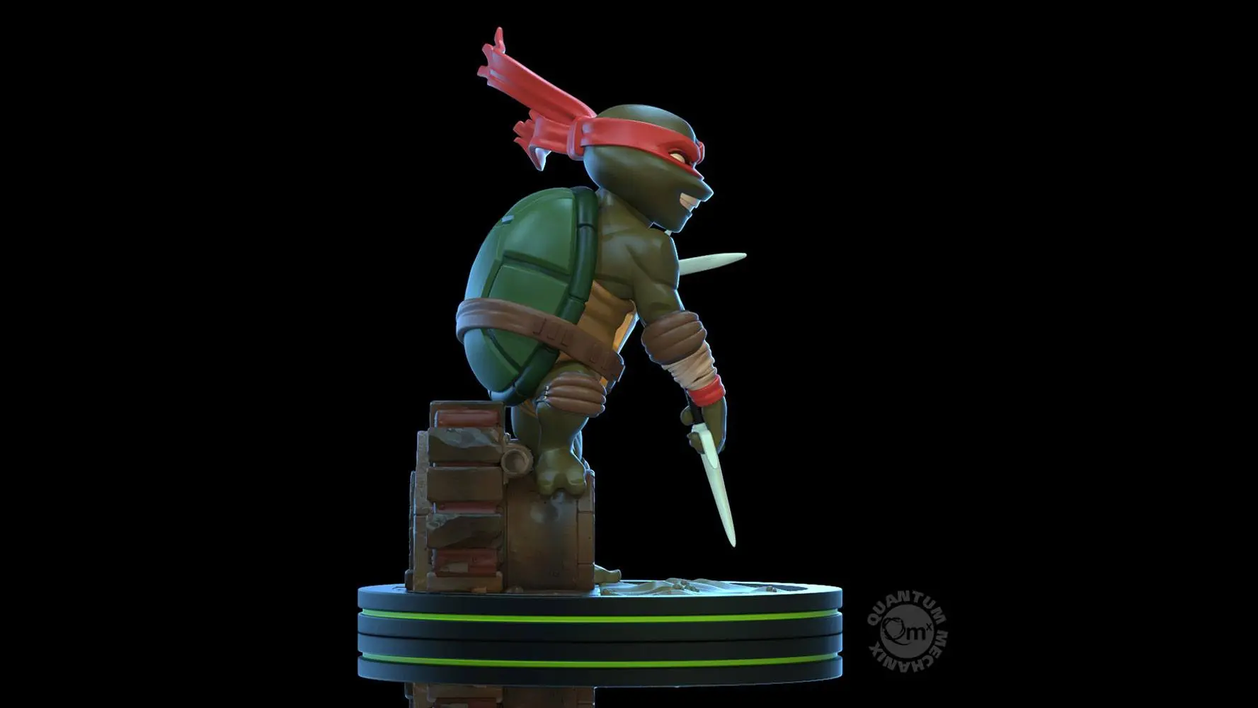 Teenage Mutant Ninja Turtles Q-Fig Raphael figura 13 cm termékfotó