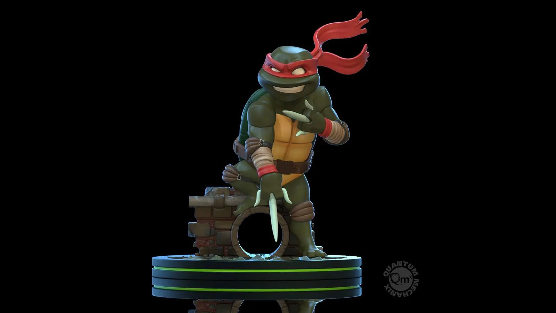 Teenage Mutant Ninja Turtles Q-Fig Raphael figura 13 cm termékfotó