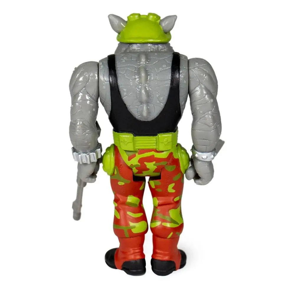 Teenage Mutant Ninja Turtles ReAction Rocksteady akciófigura 10 cm termékfotó