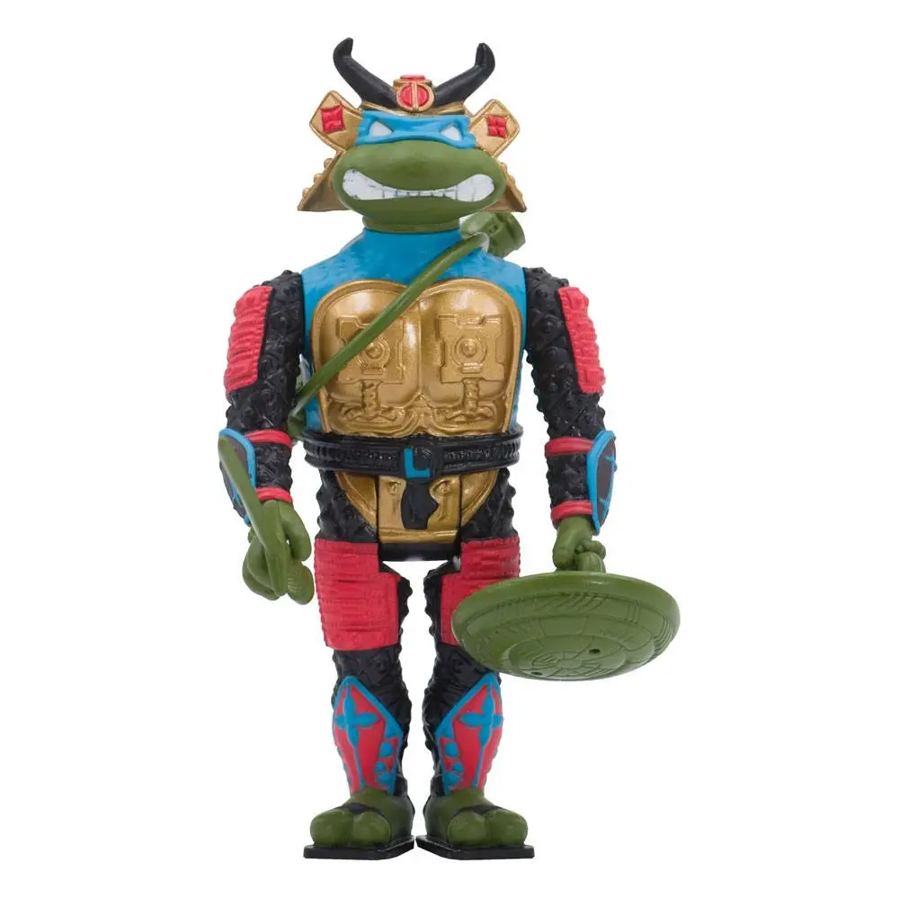 Teenage Mutant Ninja Turtles ReAction Samurai Leonardo akciófigura 10 cm termékfotó
