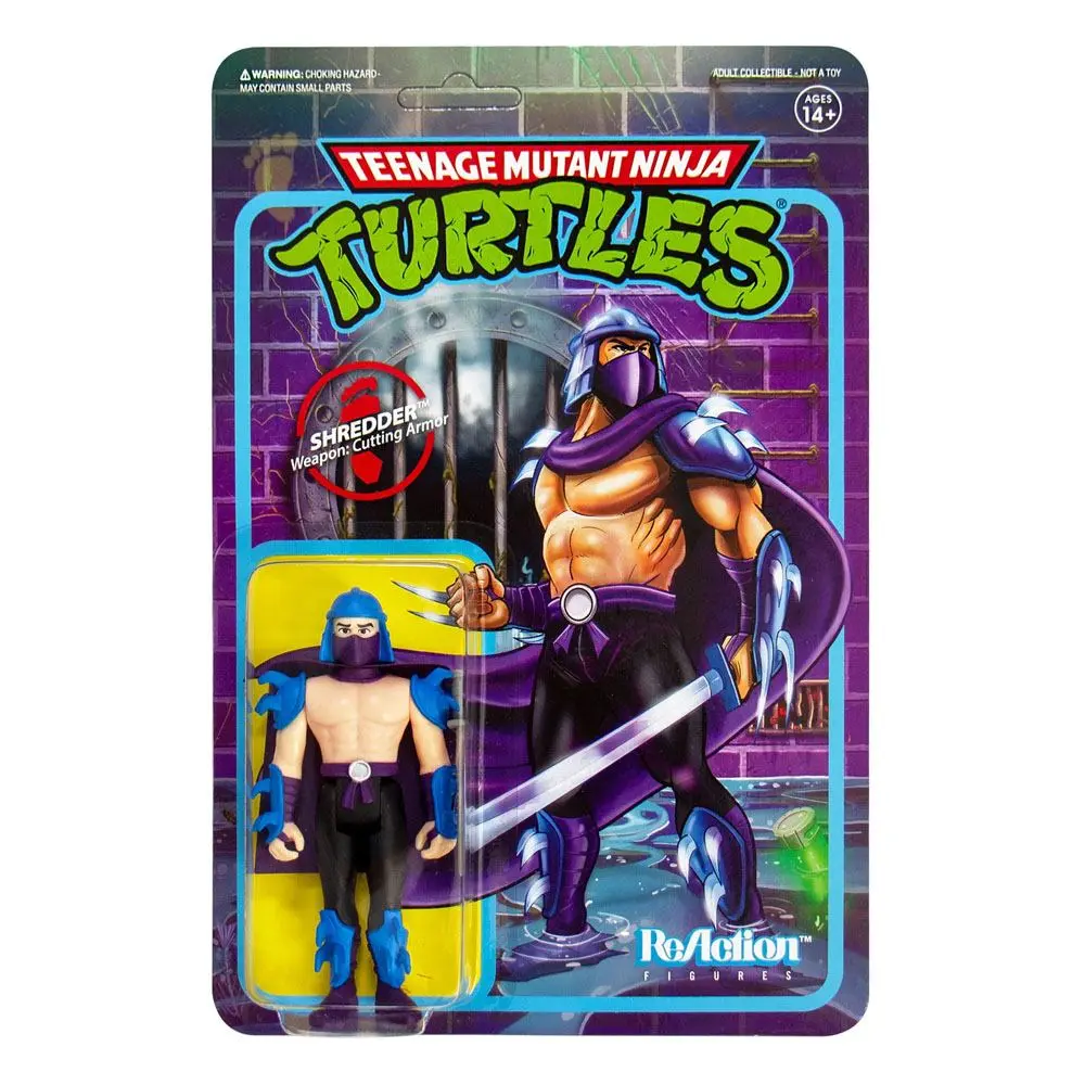 Teenage Mutant Ninja Turtles ReAction Shredder akciófigura 10 cm termékfotó
