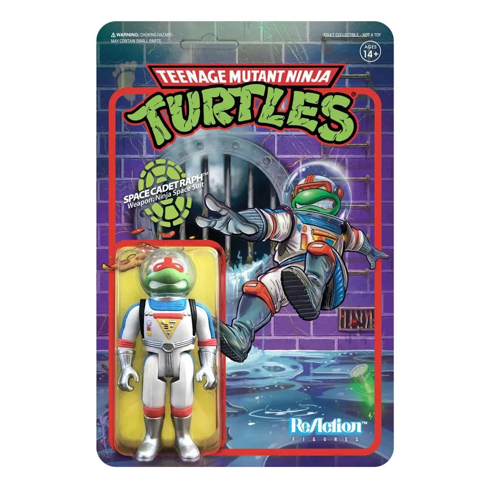 Teenage Mutant Ninja Turtles ReAction Space Cadet Raphael akciófigura 10 cm termékfotó