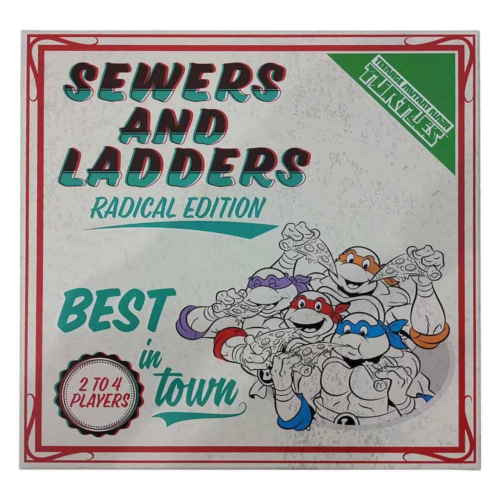 Teenage Mutant Ninja Turtles Sewers &amp; Ladders Angol nyelvű társasjáték termékfotó