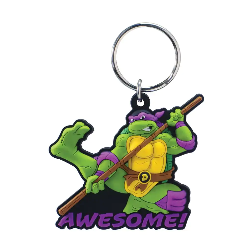 Teenage Mutant Ninja Turtles Soft Touch Clip Donatello cipzárdísz/táskadísz termékfotó