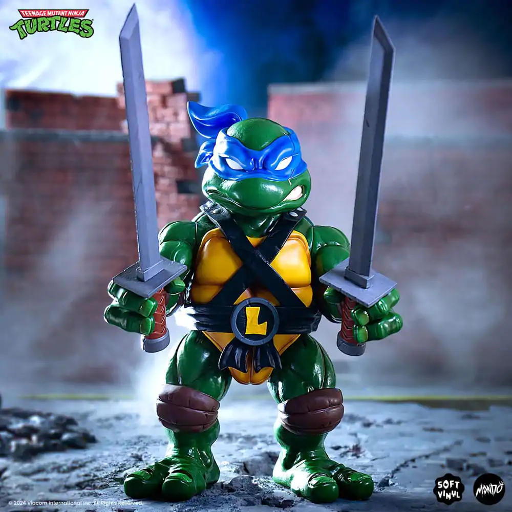 Teenage Mutant Ninja Turtles Soft Vinyl figura Leonardo 25 cm termékfotó