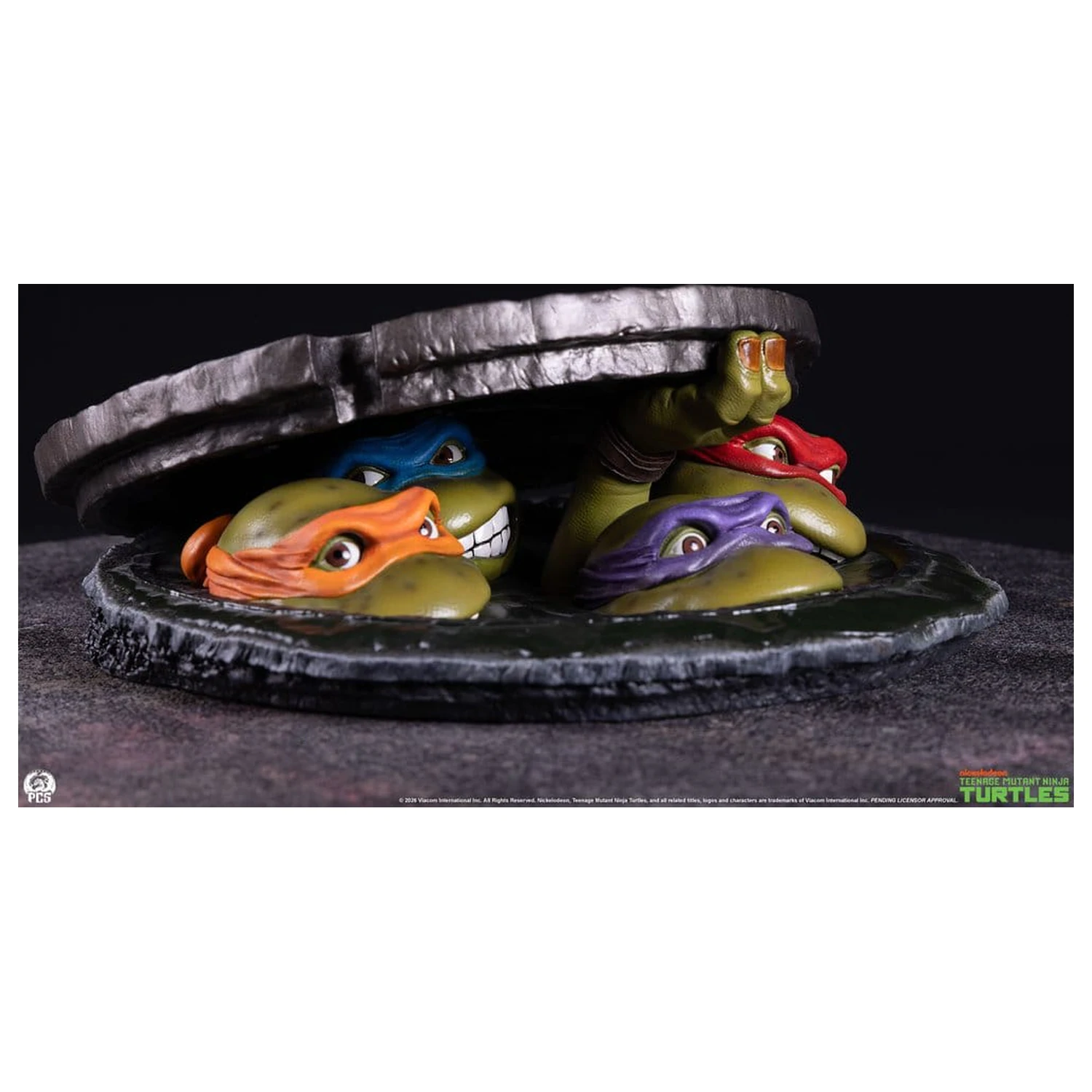 Teenage Mutant Ninja Turtles Tabletop 1/4 Underground 11 cm termékfotó