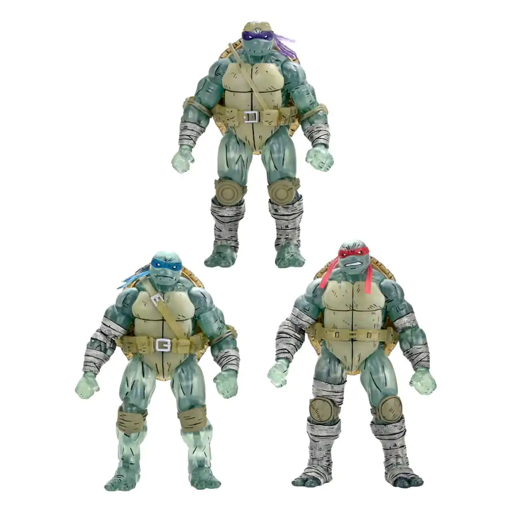 Teenage Mutant Ninja Turtles (The Last Ronin) Ghost Brothers 3 db-os akciófigura csomag 18 cm termékfotó