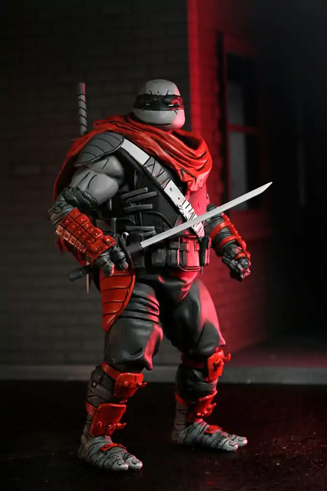 Teenage Mutant Ninja Turtles (The Last Ronin The Lost Year) Leonardo Nightwatcher akciófigura 18 cm termékfotó