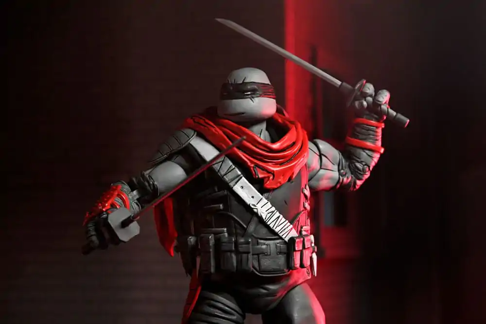 Teenage Mutant Ninja Turtles (The Last Ronin The Lost Year) Leonardo Nightwatcher akciófigura 18 cm termékfotó