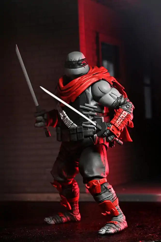 Teenage Mutant Ninja Turtles (The Last Ronin The Lost Year) Leonardo Nightwatcher akciófigura 18 cm termékfotó