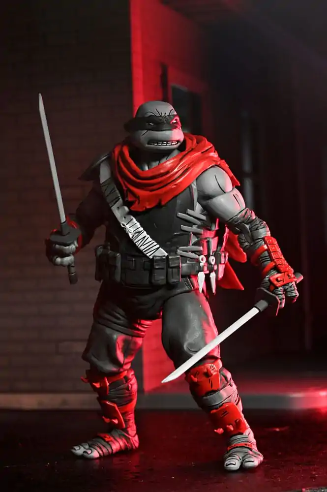 Teenage Mutant Ninja Turtles (The Last Ronin The Lost Year) Leonardo Nightwatcher akciófigura 18 cm termékfotó