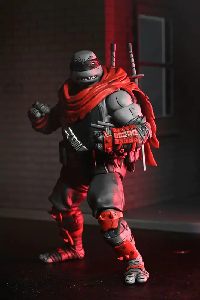 Teenage Mutant Ninja Turtles (The Last Ronin The Lost Year) Leonardo Nightwatcher akciófigura 18 cm termékfotó