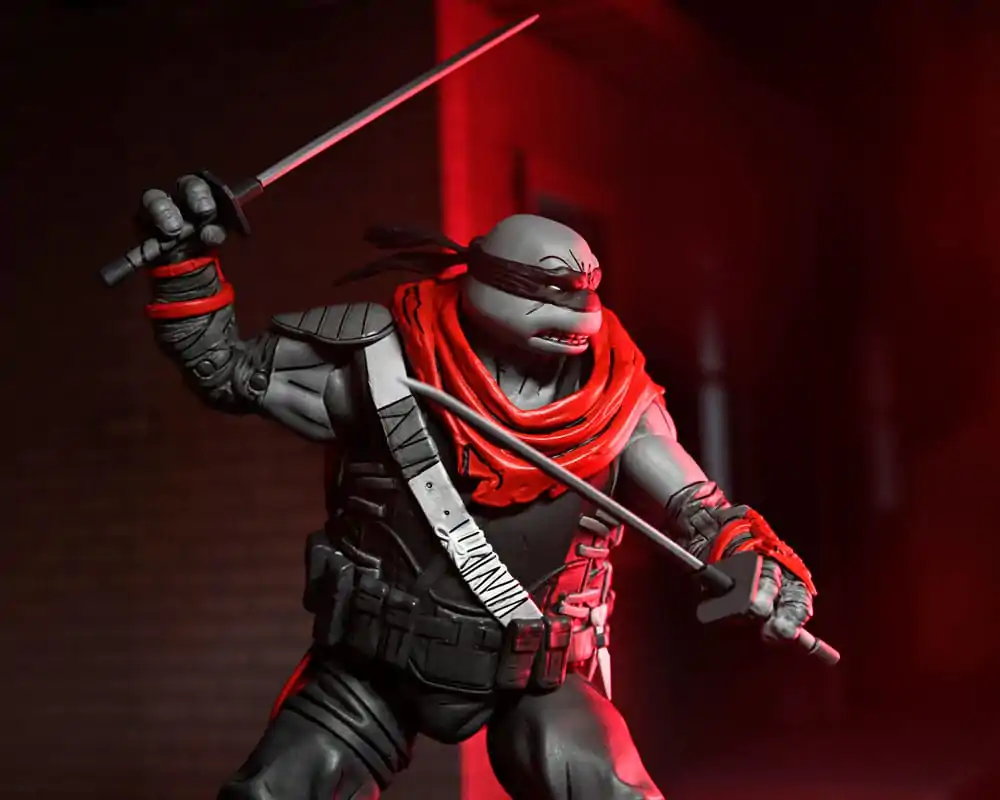 Teenage Mutant Ninja Turtles (The Last Ronin The Lost Year) Leonardo Nightwatcher akciófigura 18 cm termékfotó