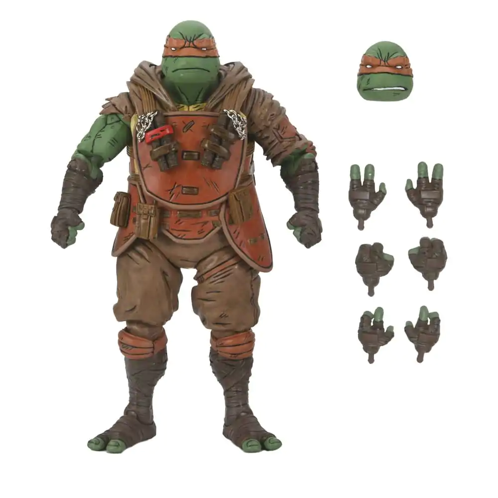 Teenage Mutant Ninja Turtles (The Last Ronin) Ultimate Flashback Michelangelo akciófigura 18 cm termékfotó