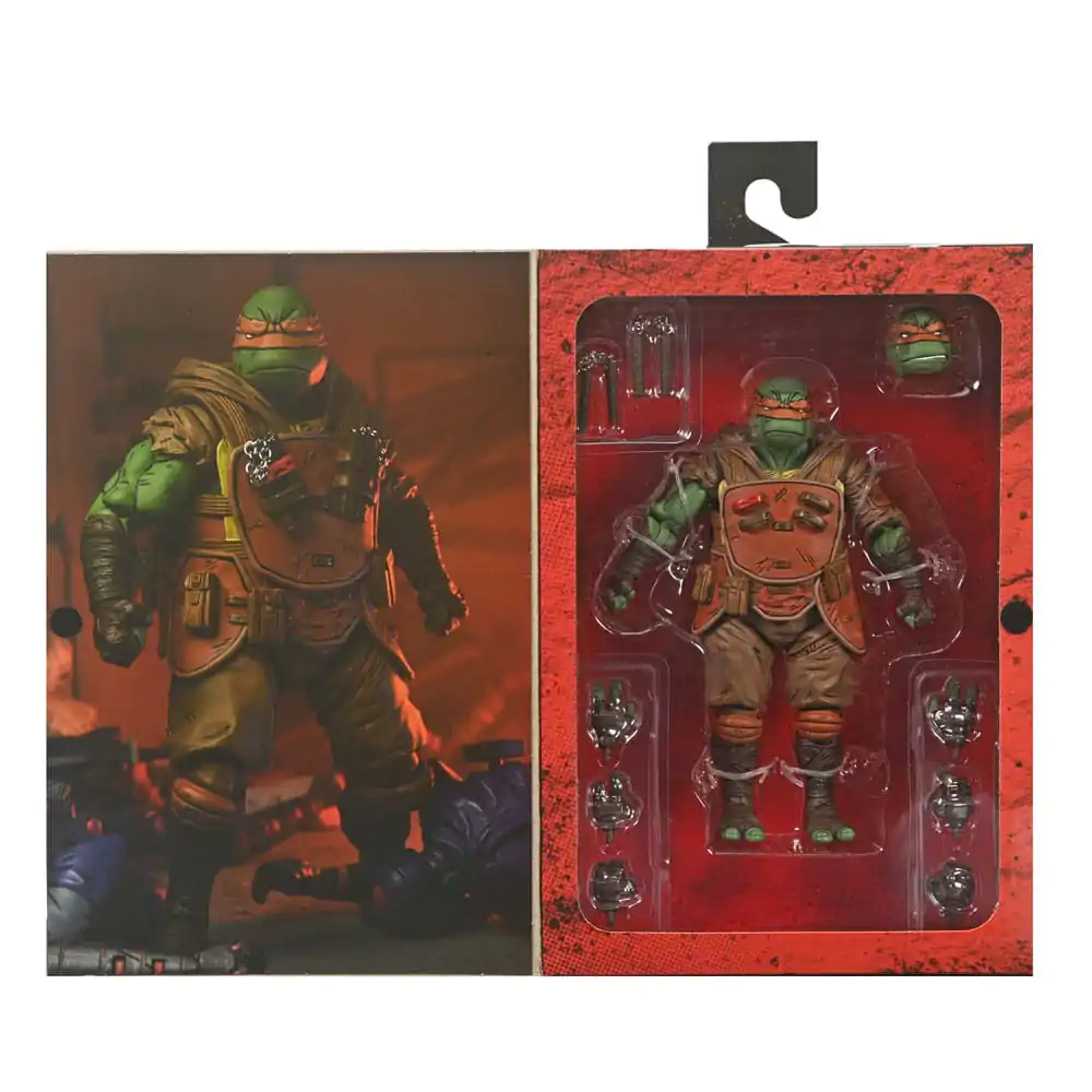 Teenage Mutant Ninja Turtles (The Last Ronin) Ultimate Flashback Michelangelo akciófigura 18 cm termékfotó