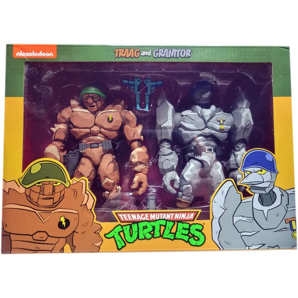 Teenage Mutant Ninja Turtles Traag és Granitor 2db-os figura csomag 18cm termékfotó