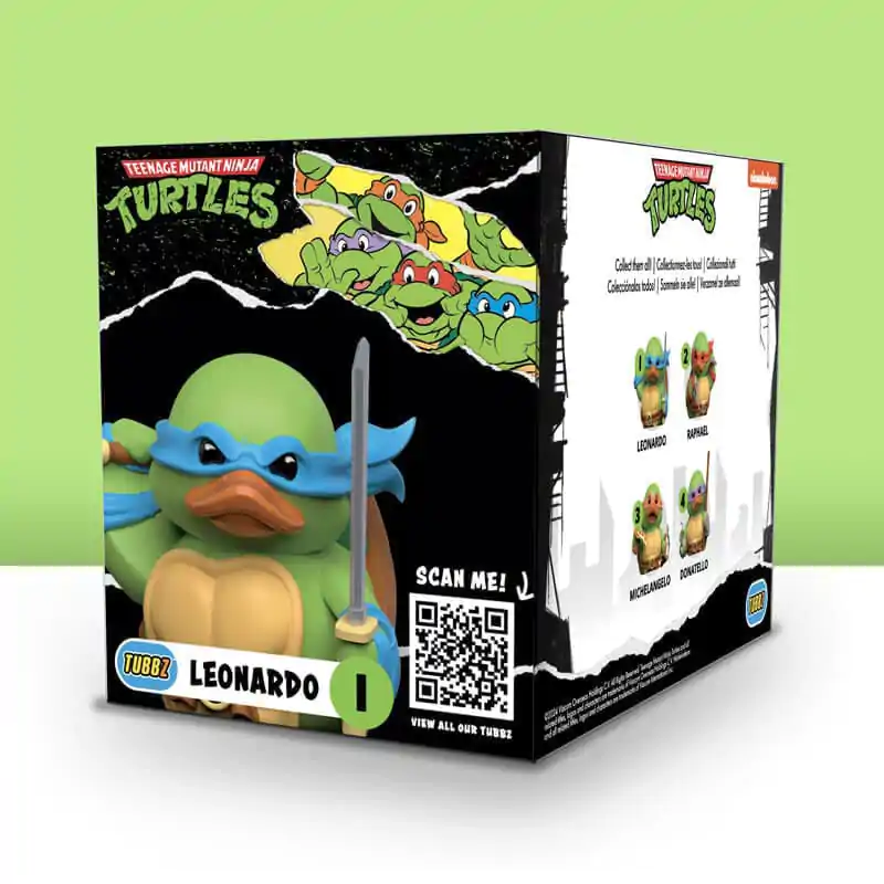 Teenage Mutant Ninja Turtles Tubbz PVC figura Leonardo Boxed Edition 10 cm termékfotó