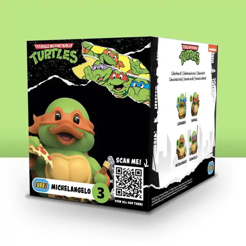 Teenage Mutant Ninja Turtles Tubbz PVC figura Michelangelo Boxed Edition 10 cm termékfotó